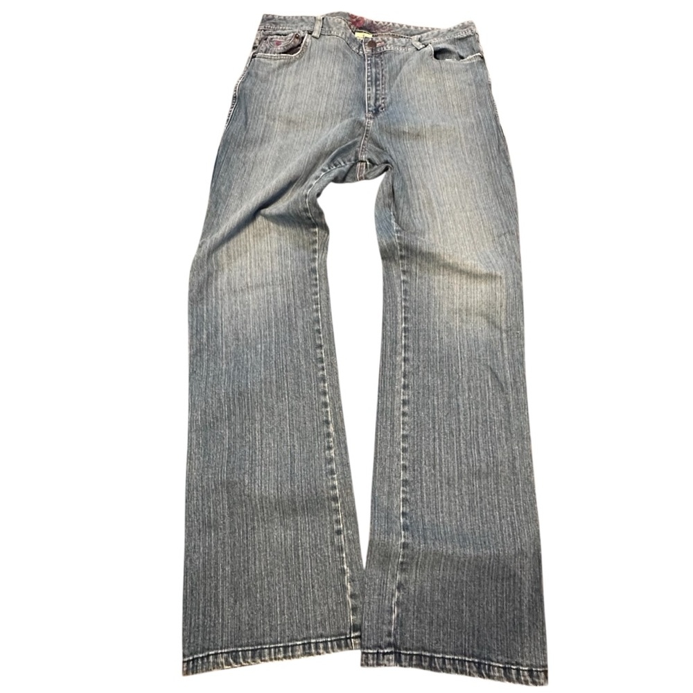 CJ Blue Jeans Women's Size 14 Bootcut High-Rise Denim distressed